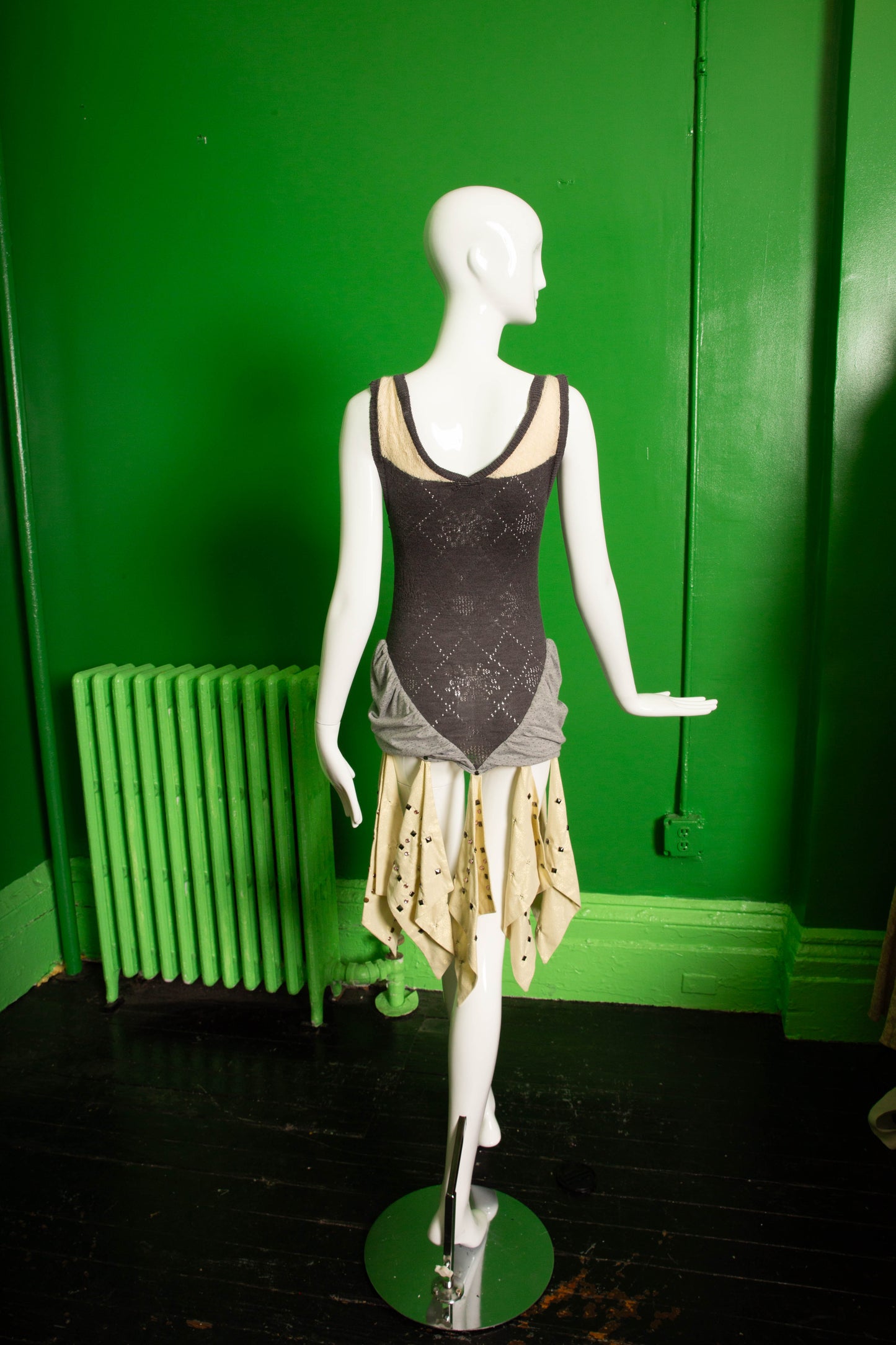 Katya Zelentsova Pointelle Handkerchief Tunic