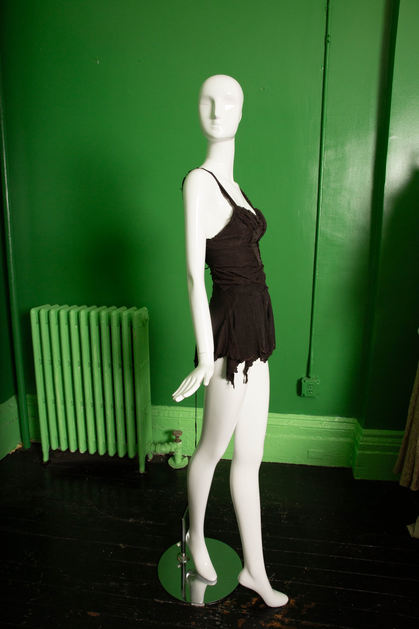 Sarah McCormack Silk Mini Dress