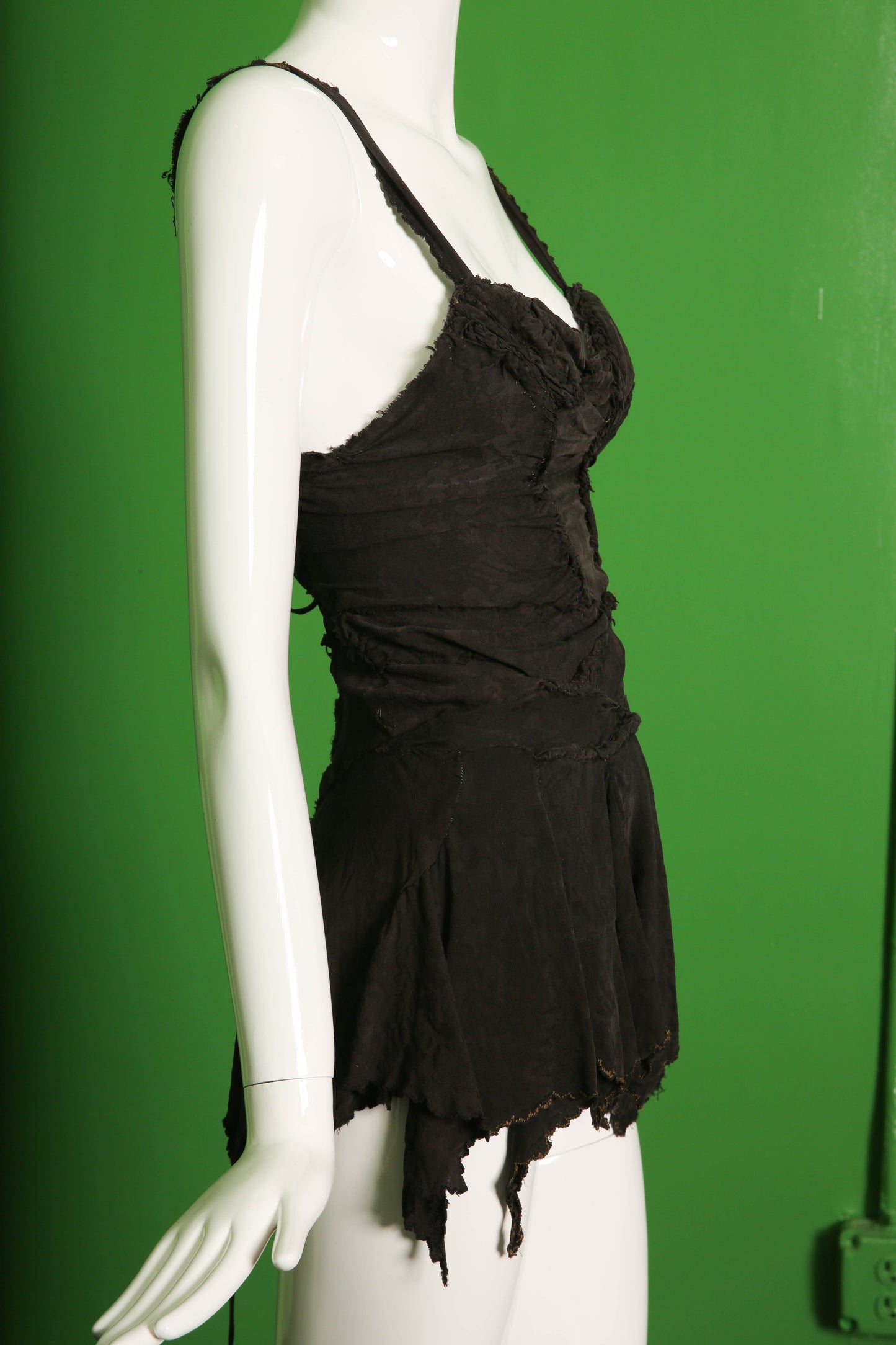 Sarah McCormack Silk Mini Dress