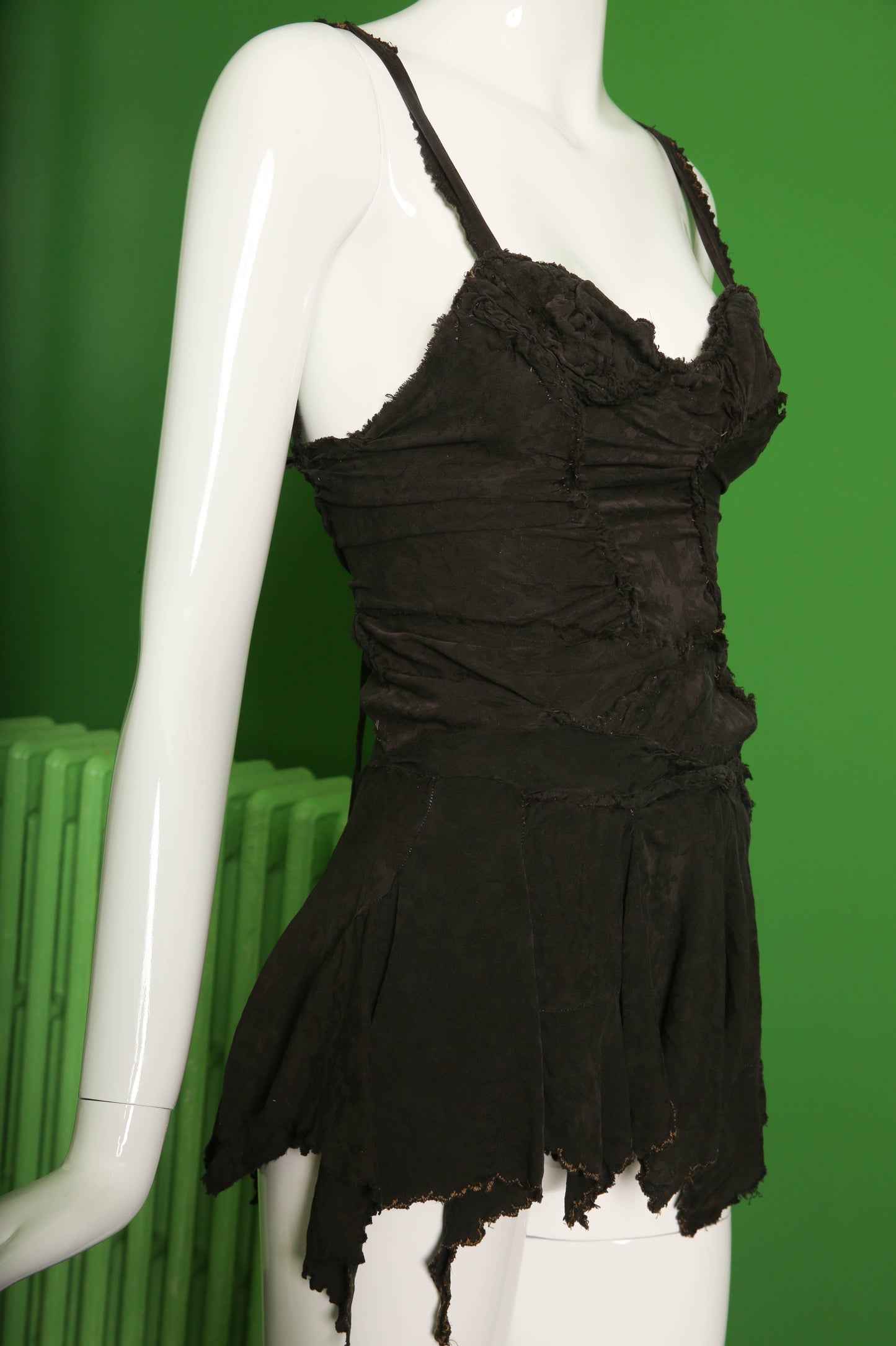 Sarah McCormack Silk Mini Dress