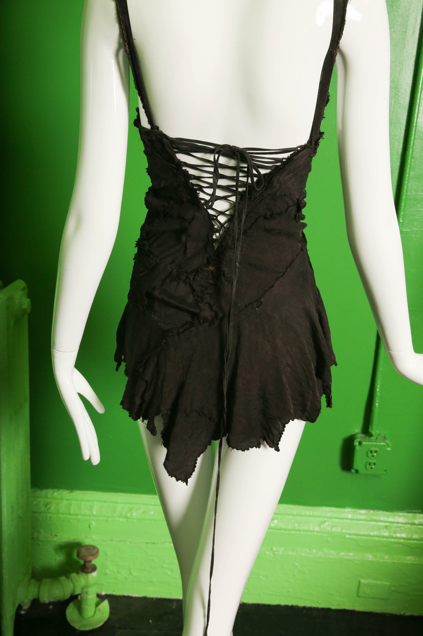 Sarah McCormack Silk Mini Dress