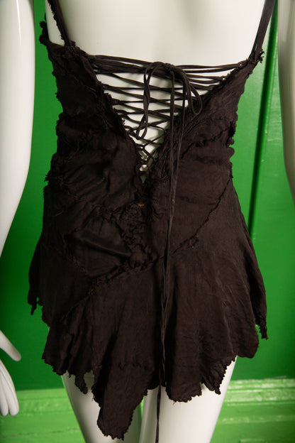 Sarah McCormack Silk Mini Dress