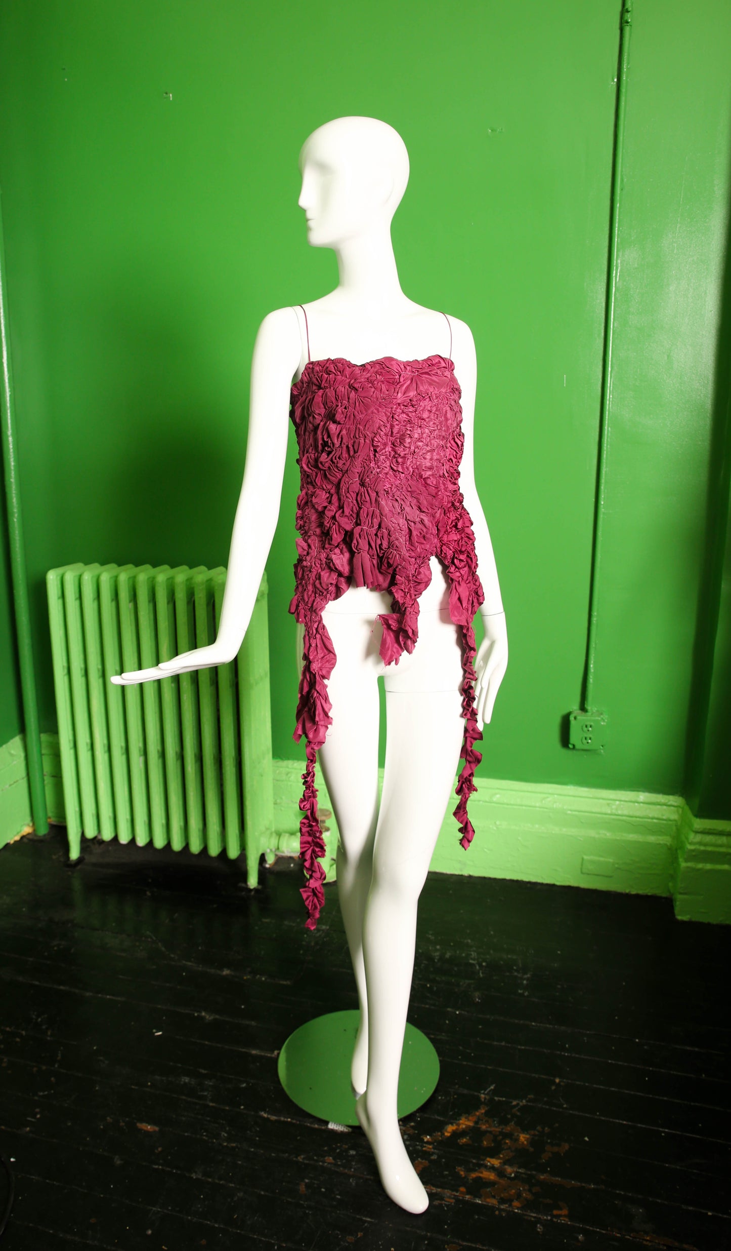 Sarah McCormack Pink Silk Top or Skirt