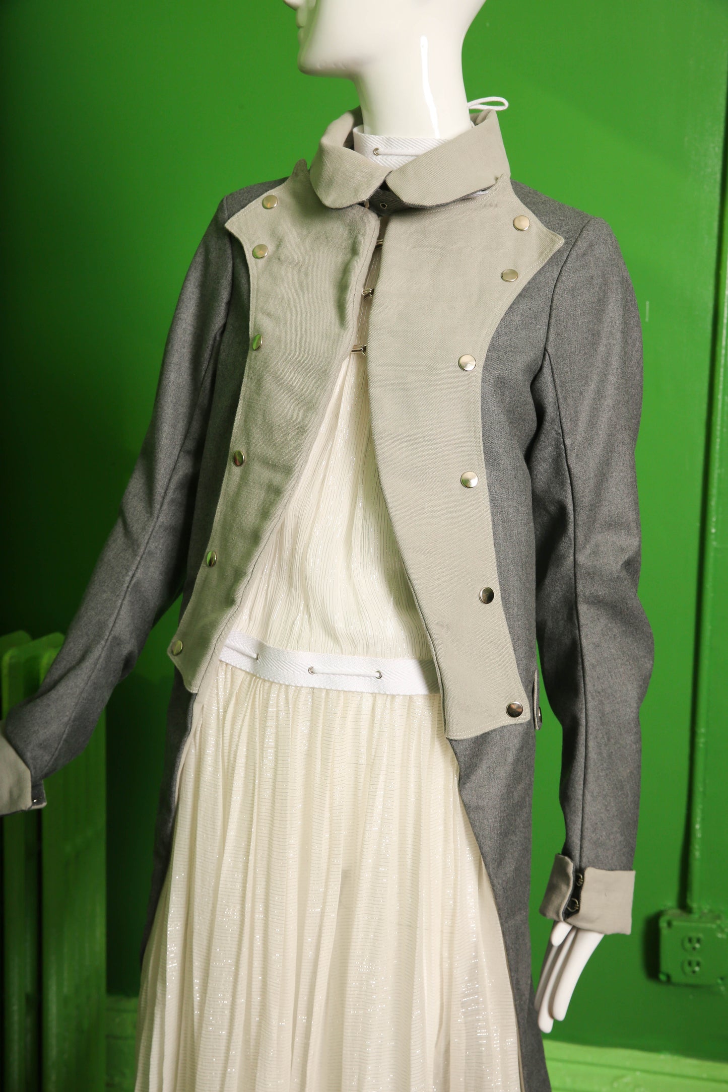 Aurem Biaix Grey Tailcoat